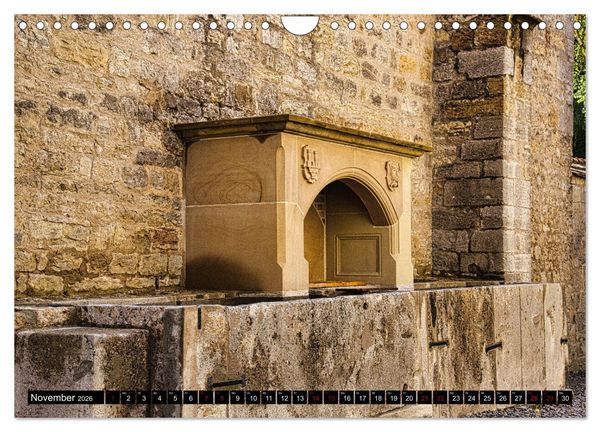 Produktbild: Rothenburg o.d. Tauber - Ansichten einer mittelalterlichen Stadt (Wandkalender 2026 DIN A4 quer), CALVENDO Monatskalender