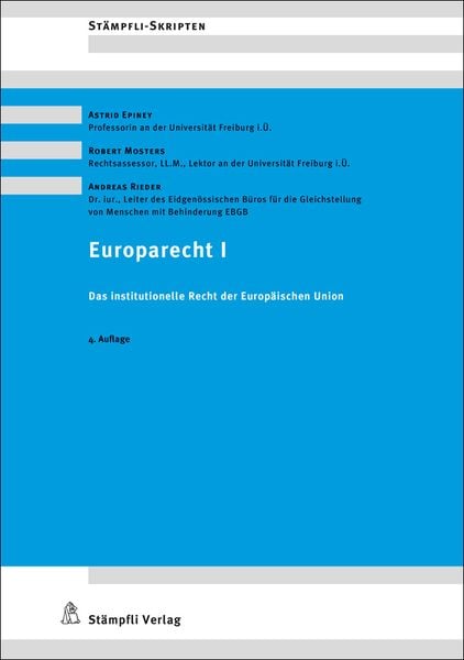 Produktbild: Europarecht I