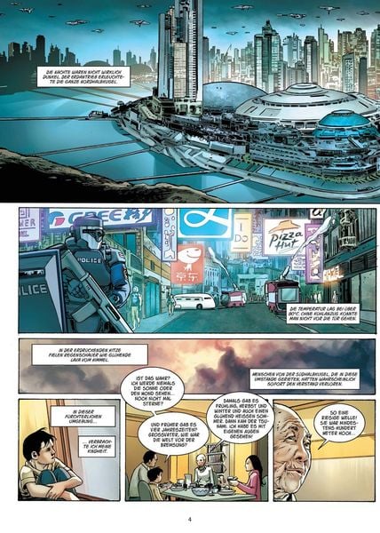 Produktbild: Cixin Liu: Die Wandernde Erde (Graphic Novel)