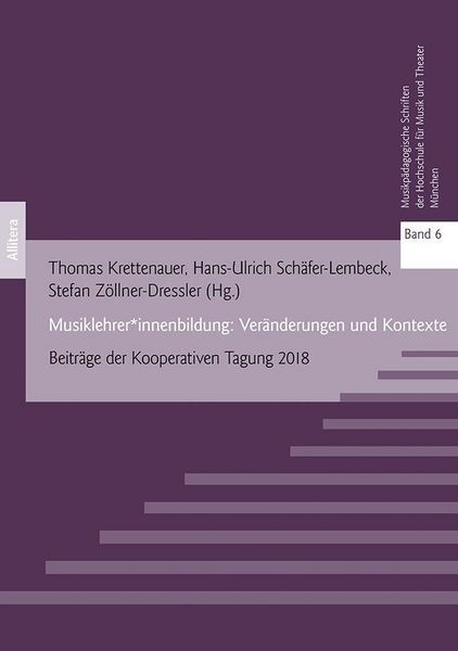 Produktbild: Musiklehrer*innenbildung: Ver&auml;nderungen und Kontexte