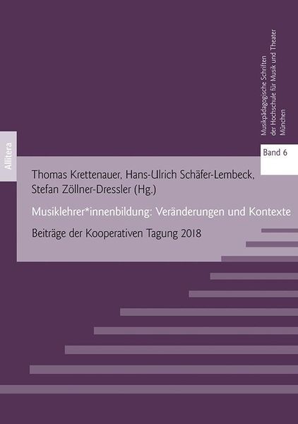 Produktbild: Musiklehrer*innenbildung: Ver&auml;nderungen und Kontexte
