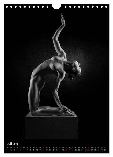 Produktbild: BODY SCULPTURE (Wandkalender 2026 DIN A4 hoch), CALVENDO Monatskalender