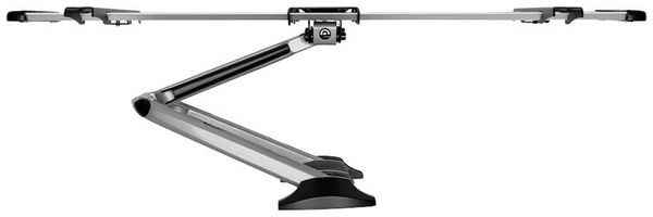 Produktbild: Neomounts LED-W700SILVER TV-Wandhalterung 81,3 cm (32") - 152,4 cm (60") Neigbar, Schwenkbar, Ausziehbar Zusammenklappbar