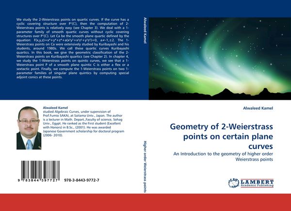 Produktbild: Geometry of 2-Weierstrass points on certain plane curves