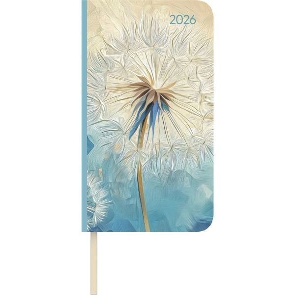 Produktbild: Lady Journal Slim Blowballs 2026 - Taschen-Kalender 9x15,6 cm - Weekly - 128 Seiten - Notiz-Buch - mit Info- und Adressteil - Alpha Edition