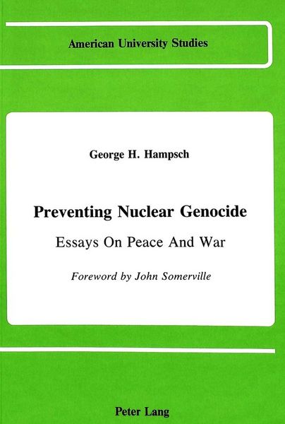 Produktbild: Preventing Nuclear Genocide