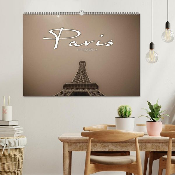 Produktbild: Paris (Wandkalender 2026 DIN A2 quer), CALVENDO Monatskalender