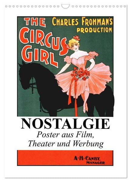 Produktbild: NOSTALGIE Poster aus Film, Theater und Werbung (Wandkalender 2026 DIN A3 hoch), CALVENDO Monatskalender
