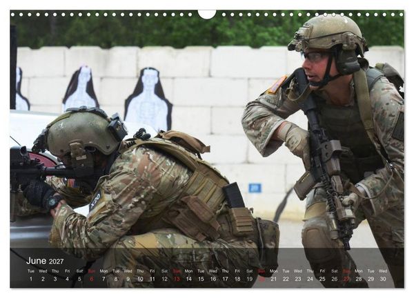 Produktbild: Special Forces Army Operations (Wall Calendar 2027 DIN A3 landscape), CALVENDO 12 Month Wall Calendar