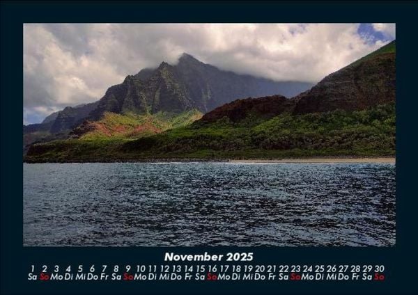 Produktbild: Meereslandschaft 2025 Fotokalender DIN A5