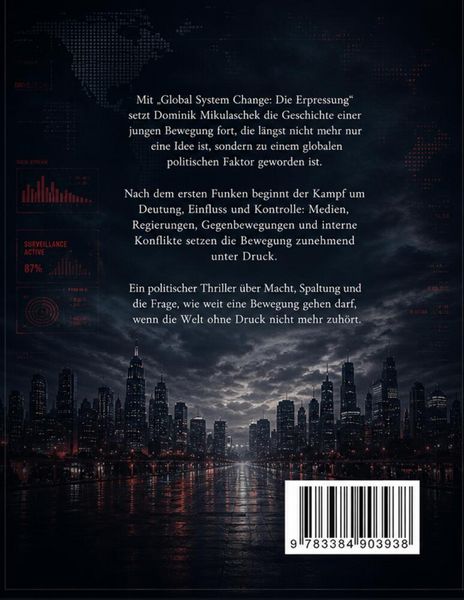 Produktbild: Mikulaschek, D: Global System Change: DIE ERPRESSUNG