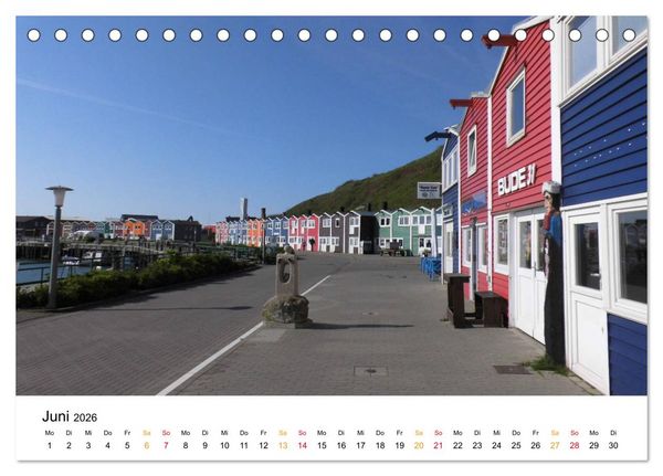 Produktbild: Helgoland Kalender (Tischkalender 2026 DIN A5 quer), CALVENDO Monatskalender