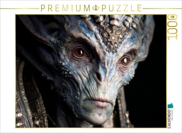 CALVENDO Puzzle Charakterdesign einer außerirdischen Spezies | 1000 Teile Lege-Größe 64x48cm Foto-Puzzle für glückliche Stunden