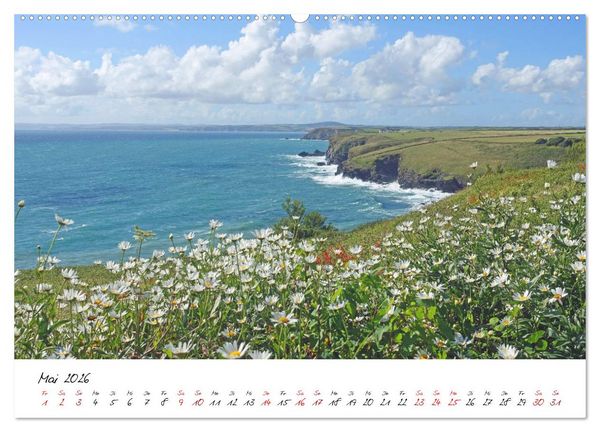 Produktbild: Cornwall. Der malerische S&uuml;dwesten Englands (Wandkalender 2026 DIN A2 quer), CALVENDO Monatskalender