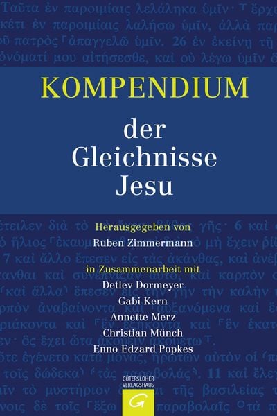 Produktbild: Kompendium der Gleichnisse Jesu
