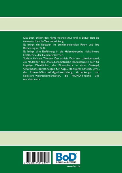 Produktbild: Quantenmechanik aus elementarer Sicht Buch3
