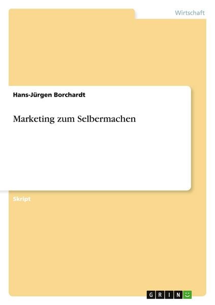Produktbild: Marketing zum Selbermachen