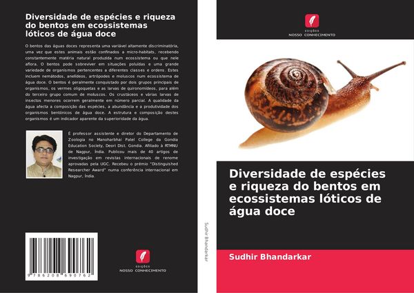 Produktbild: Diversidade de esp&eacute;cies e riqueza do bentos em ecossistemas l&oacute;ticos de &aacute;gua doce