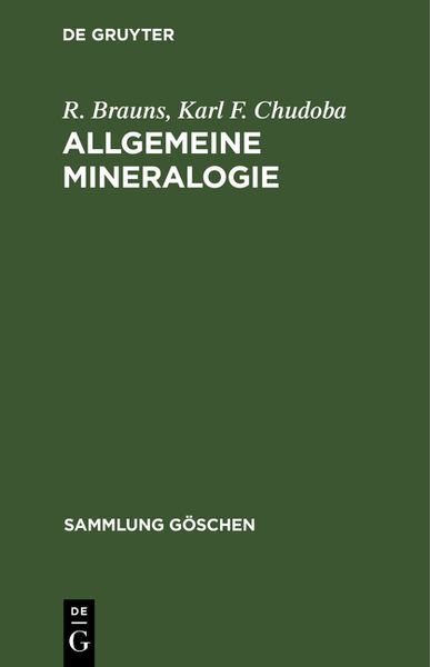 Produktbild: Allgemeine Mineralogie