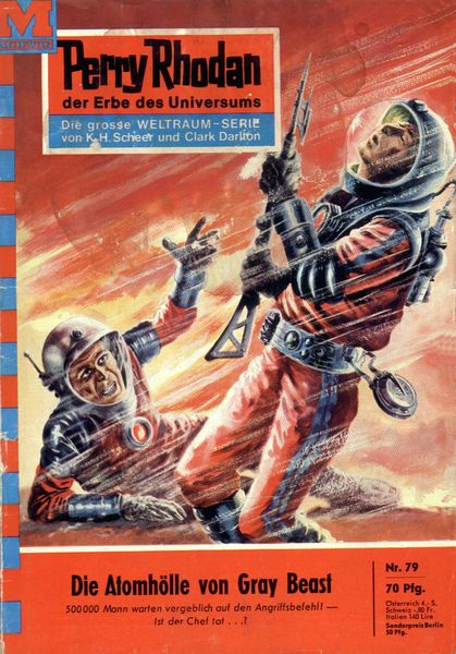 Produktbild: Perry Rhodan 79: Die Atomh&ouml;lle von Gray Beast