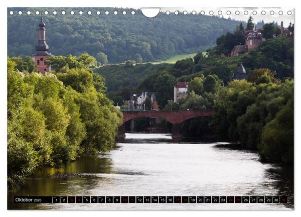 Produktbild: Die Nahe - der "Wilde Fluss" der Kelten (Wandkalender 2026 DIN A4 quer), CALVENDO Monatskalender
