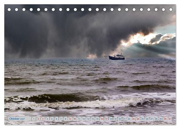 Produktbild: Insel-Licht. Sylt im Wechsel des Lichts (Tischkalender 2027 DIN A5 quer), CALVENDO Monatskalender