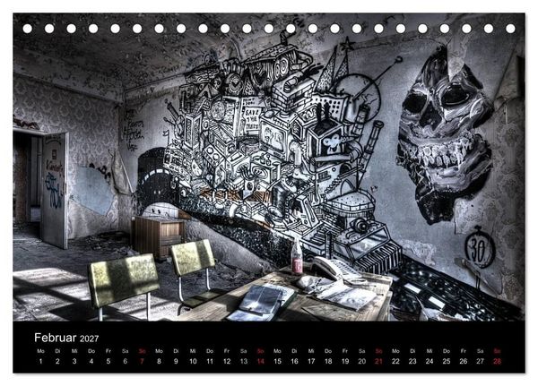 Produktbild: Verlassene Orte - Berlin - Brandenburg (Tischkalender 2027 DIN A5 quer), CALVENDO Monatskalender