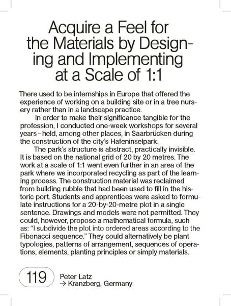 Produktbild: 250 Things a Landscape Architect Should Know