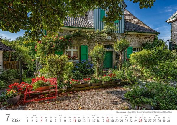 Produktbild: H&uuml;ckeswagen 2027 Bildkalender A3 quer Spiralbindung