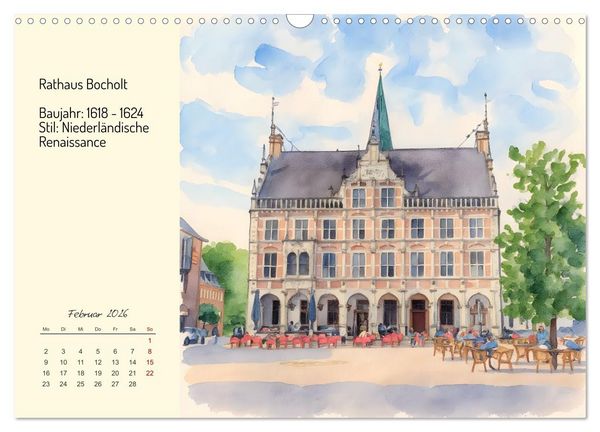 Produktbild: Prunkvolle deutsche Rath&auml;user (Wandkalender 2026 DIN A3 quer), CALVENDO Monatskalender