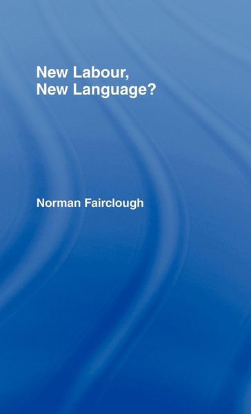 Produktbild: New Labour, New Language?