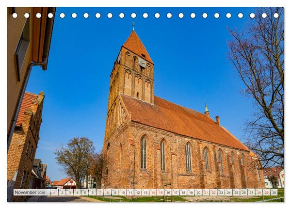 Produktbild: Grimmen Impressionen (Tischkalender 2026 DIN A5 quer), CALVENDO Monatskalender