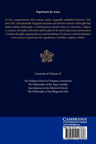 Produktbild: A History of Indian Philosophy