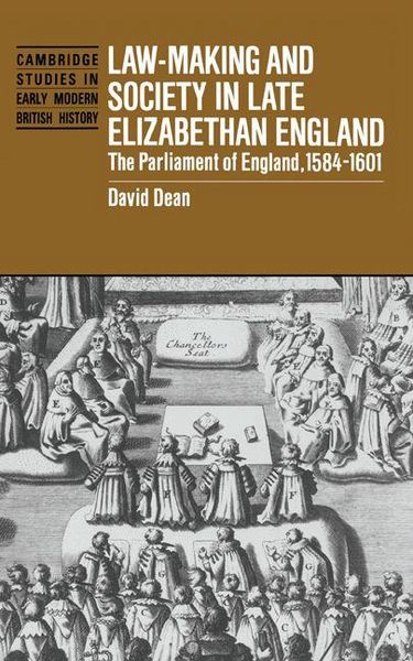 Produktbild: Law-Making and Society in Late Elizabethan England