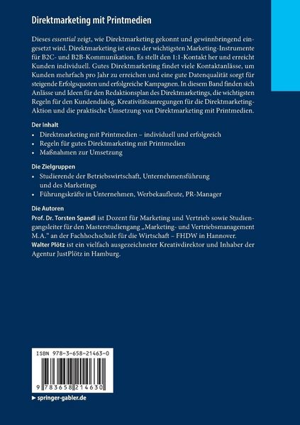 Produktbild: Direktmarketing mit Printmedien