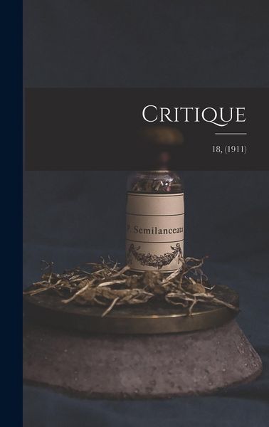Produktbild: Critique; 18, (1911)