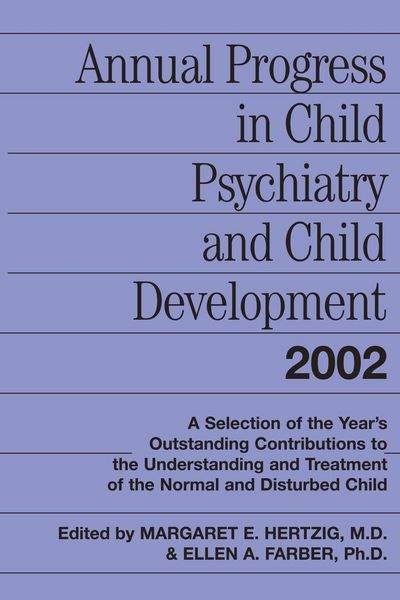 Produktbild: Annual Progress in Child Psychiatry and Child Development 2002