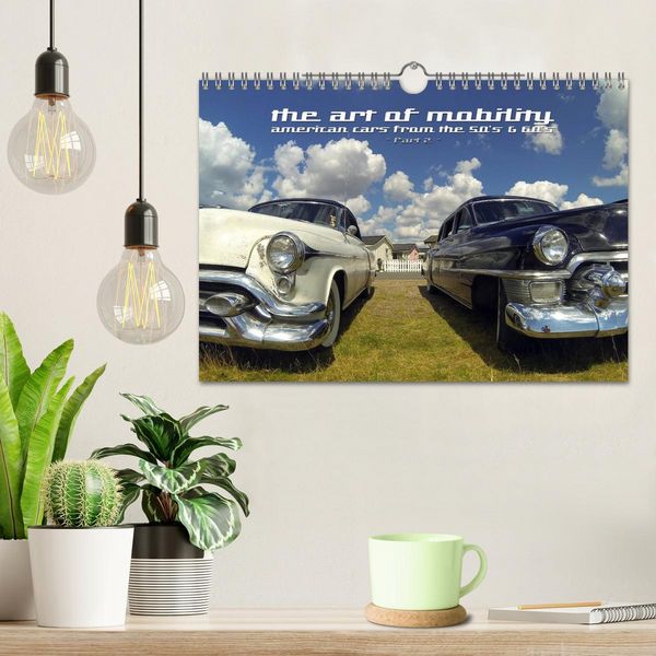 Produktbild: The art of mobility - american cars from the 50s & 60s (Part 2) (Wandkalender 2026 DIN A4 quer), CALVENDO Monatskalender