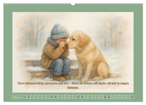 Produktbild: Wenn wir f&uuml;hlen (hochwertiger Premium Wandkalender 2026 DIN A2 quer), Kunstdruck in Hochglanz