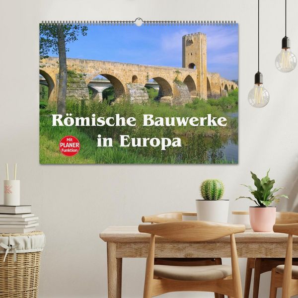 Produktbild: R&ouml;mische Bauwerke in Europa (Wandkalender 2026 DIN A2 quer), CALVENDO Monatskalender