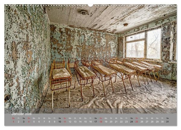 Produktbild: Tschernobyl - In der Sperrzone (Wandkalender 2026 DIN A2 quer), CALVENDO Monatskalender