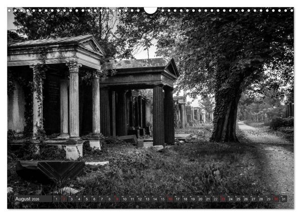 Produktbild: Morbide Zeitzeugen - Orte der Verg&auml;nglichkeit (Wandkalender 2026 DIN A3 quer), CALVENDO Monatskalender