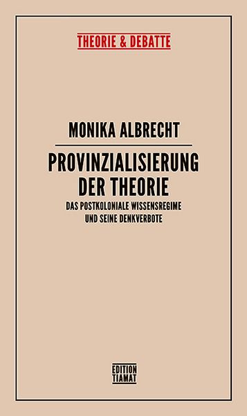 Produktbild: Provinzialisierung der Theorie