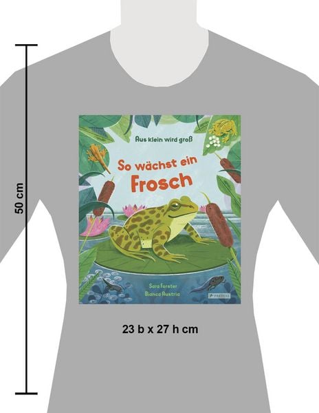 Produktbild: Aus klein wird gro&szlig;. So w&auml;chst ein Frosch