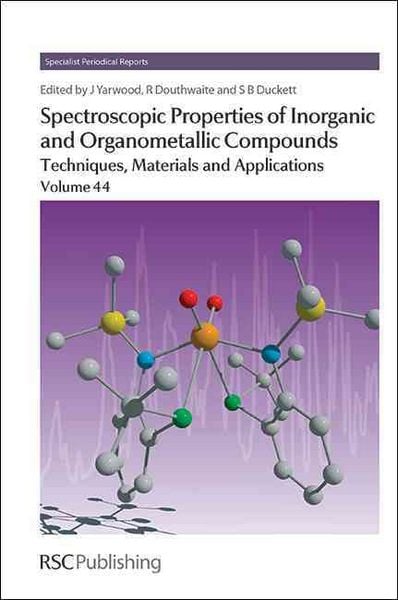 Produktbild: Spectroscopic Properties of Inorganic and Organometallic Compounds