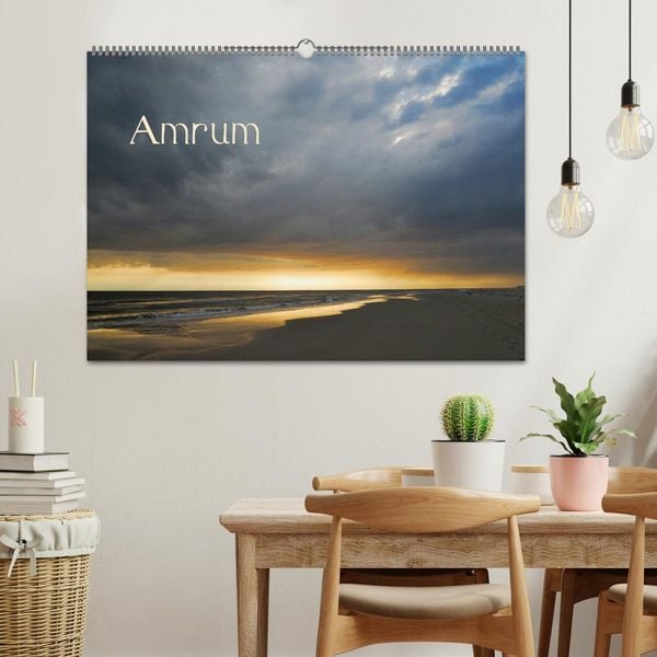 Produktbild: Amrum (Wandkalender 2026 DIN A2 quer), CALVENDO Monatskalender