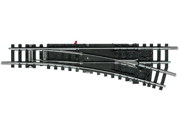 Produktbild: MiniTrix T14939 N Gleis Weiche, rechts 112.6mm 15&deg; 362.6mm 1St.
