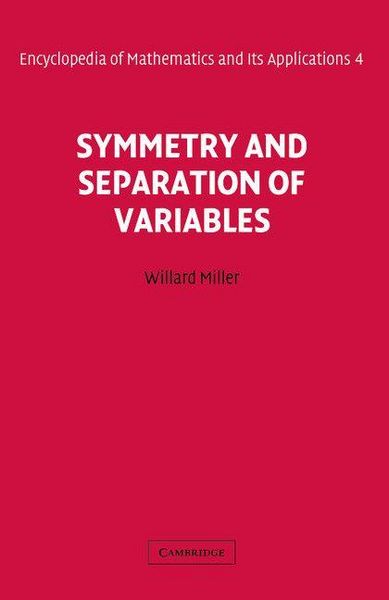 Produktbild: Symmetry and Separation of Variables