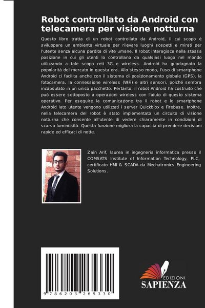 Produktbild: Robot controllato da Android con telecamera per visione notturna