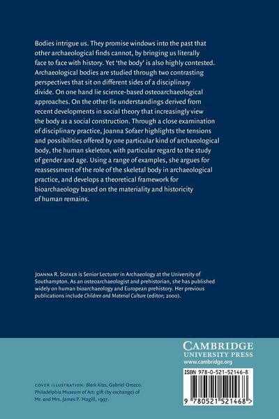 Produktbild: The Body as Material Culture